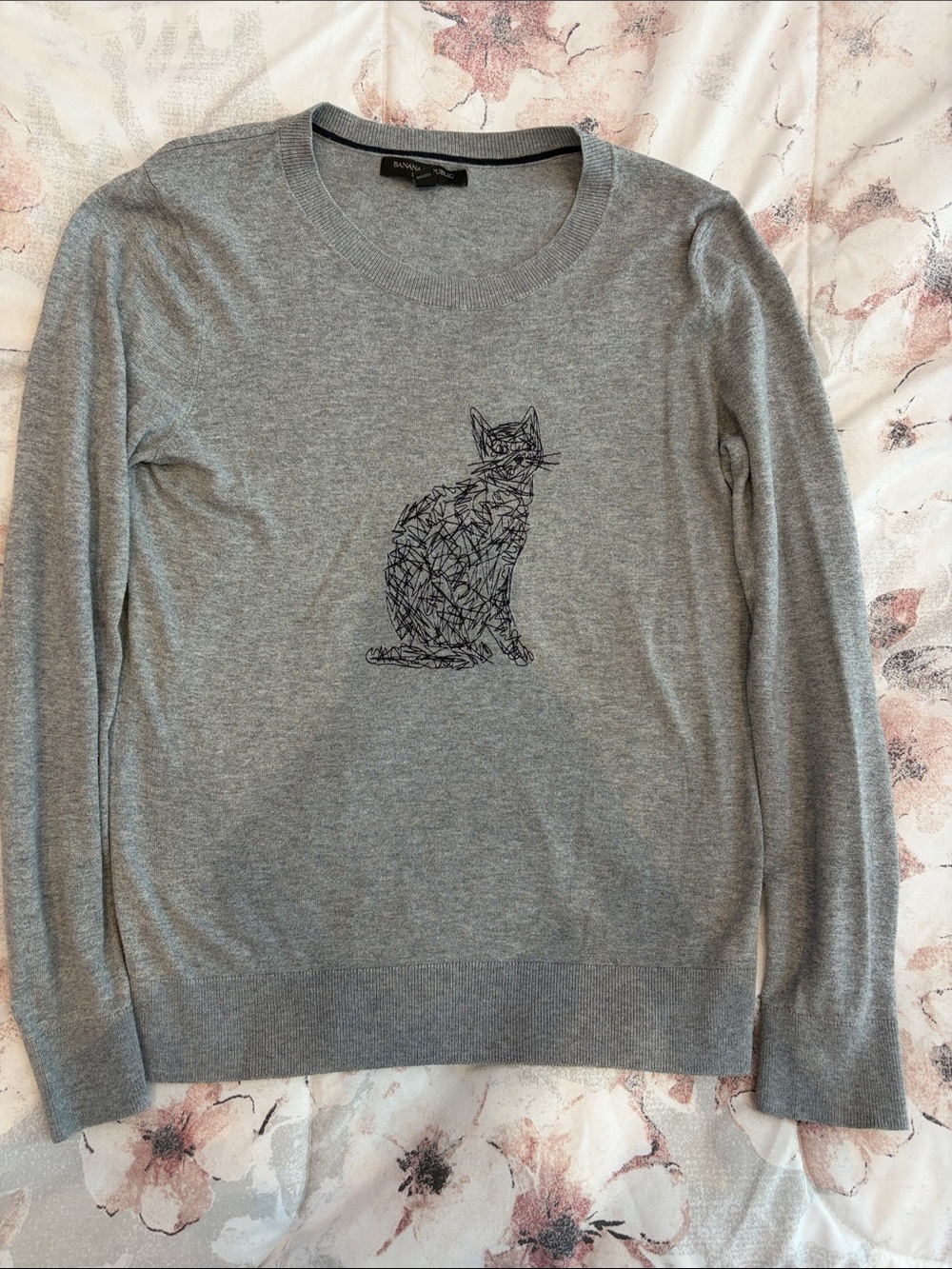 Banana Republic Light Gray Sweater